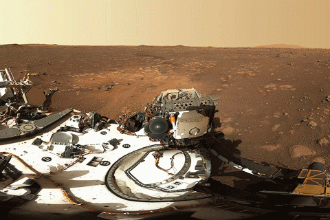 ५ तस्वीरमा हेर्नुहोस् मंगल ग्रहको जमिन,नदि तथा ढुंगाहरू (पहिलो पटक रेकर्ड गरिएको आवाज सहित)