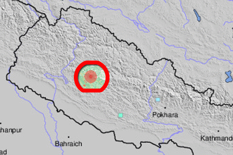 मध्यरातमा भूकम्प : जाजरकोट जिल्लाको रामीडाँडा केन्द्रबिन्दु, काठमाडौंलगायत देशैभर धक्का महशुस, विस्तृत विवरण आउन बाँकी